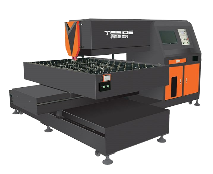 Máquina de corte láser de 600 vatios TSD-LC600-1218 PRO con sistema automovilístico para el sistema de 2pt 3PT y 4PT en un tablero de matriz