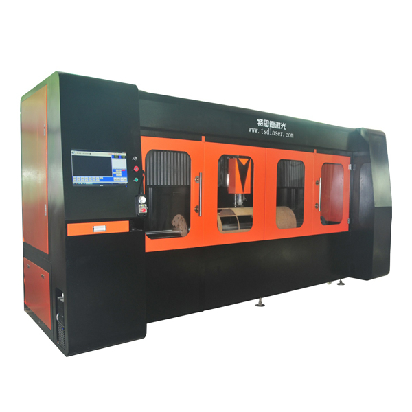 Máquina de corte giratoria CNC de alta velocidad para la tabla de troquel giratorio que fabrica TSD-RC300