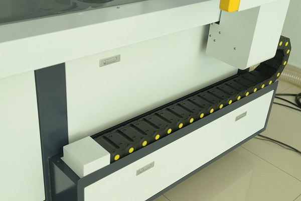 Máquina de corte de plotter de muestra digital Tablero gris de corte en V